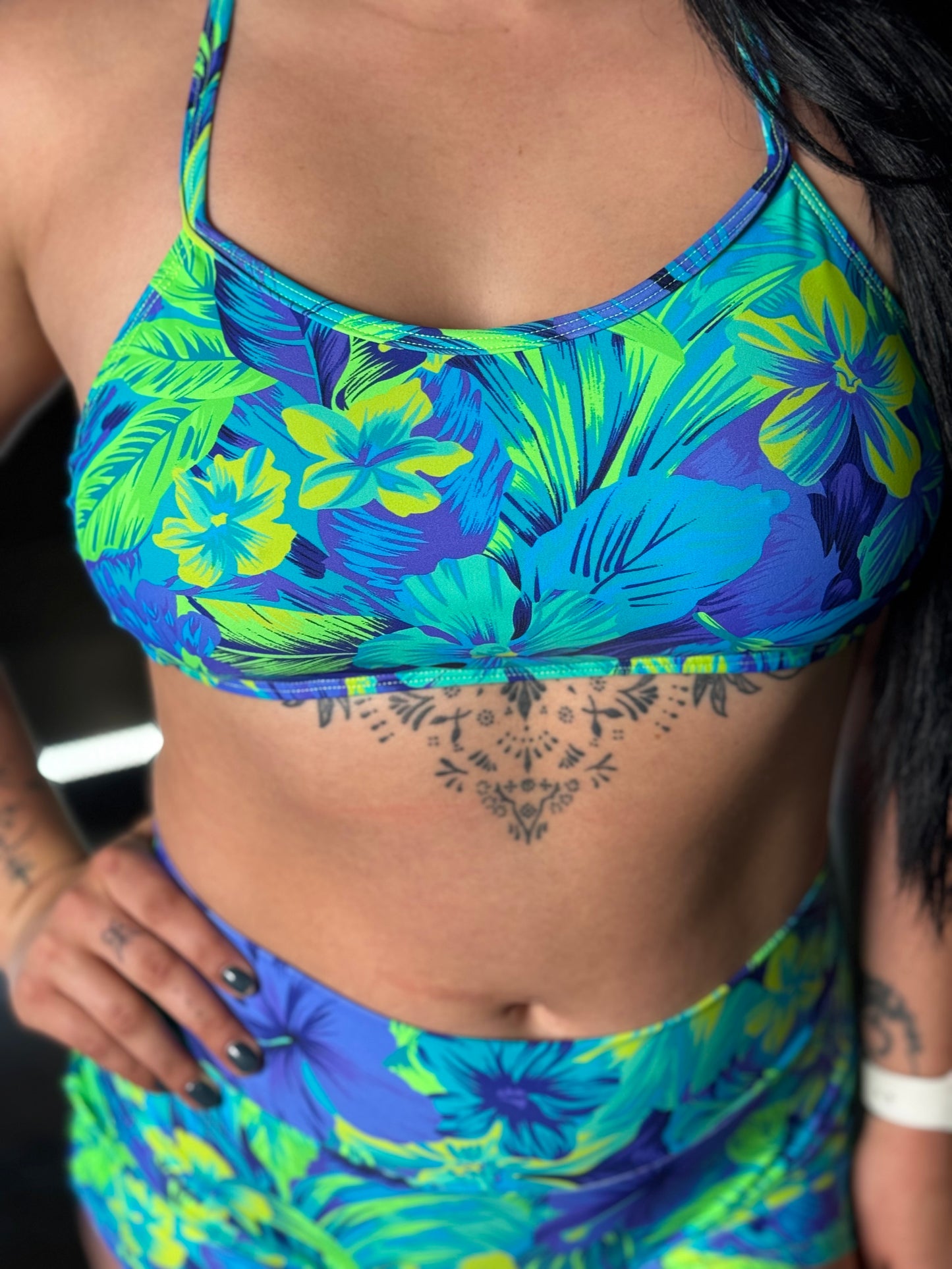 Hawaiana Flowers Blue