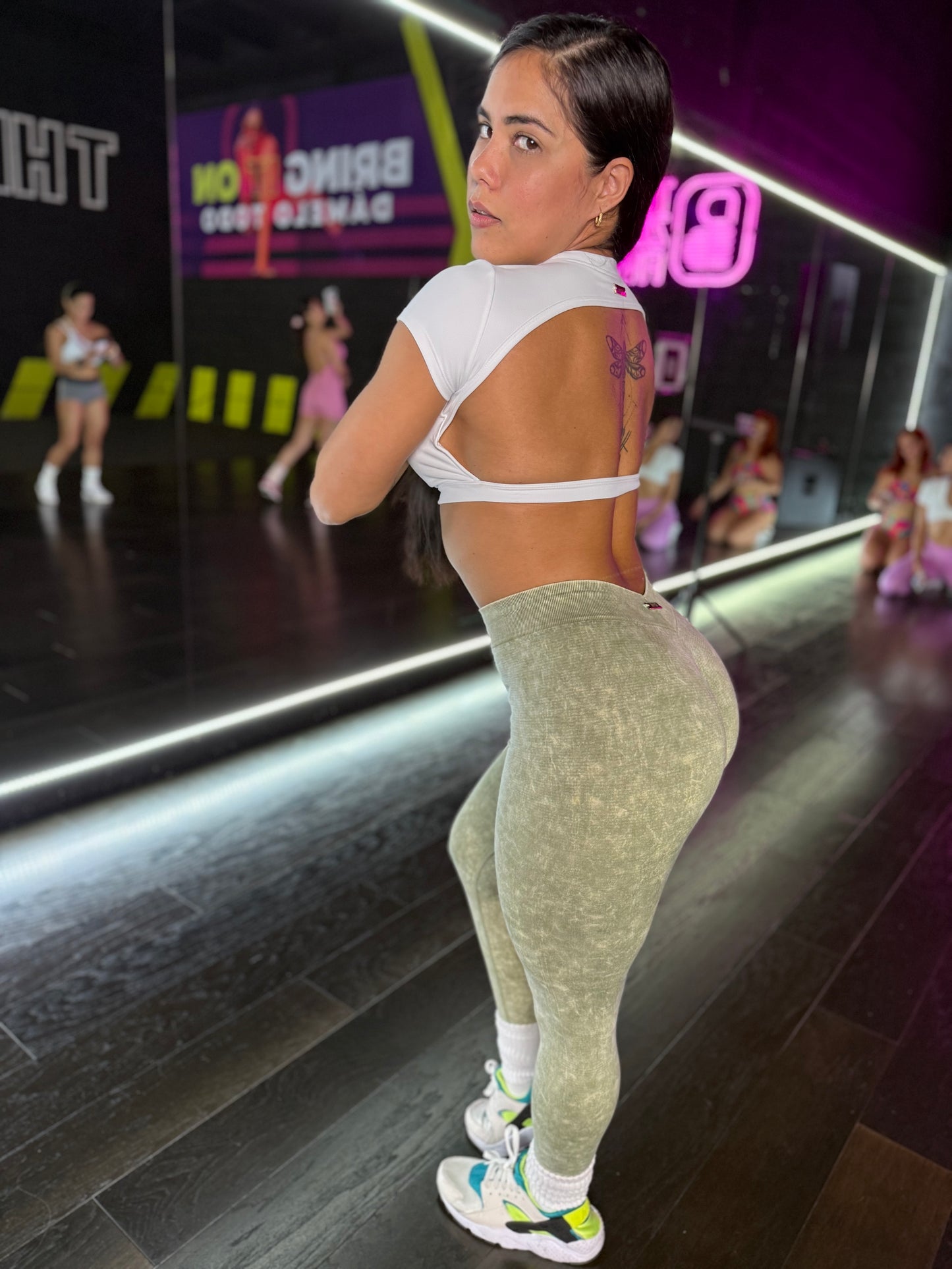 Leggins Verde Pastel