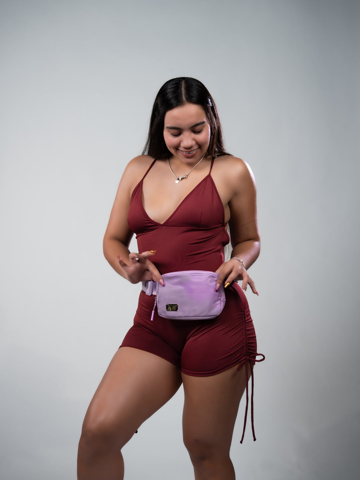 B305 Purple fanny packs