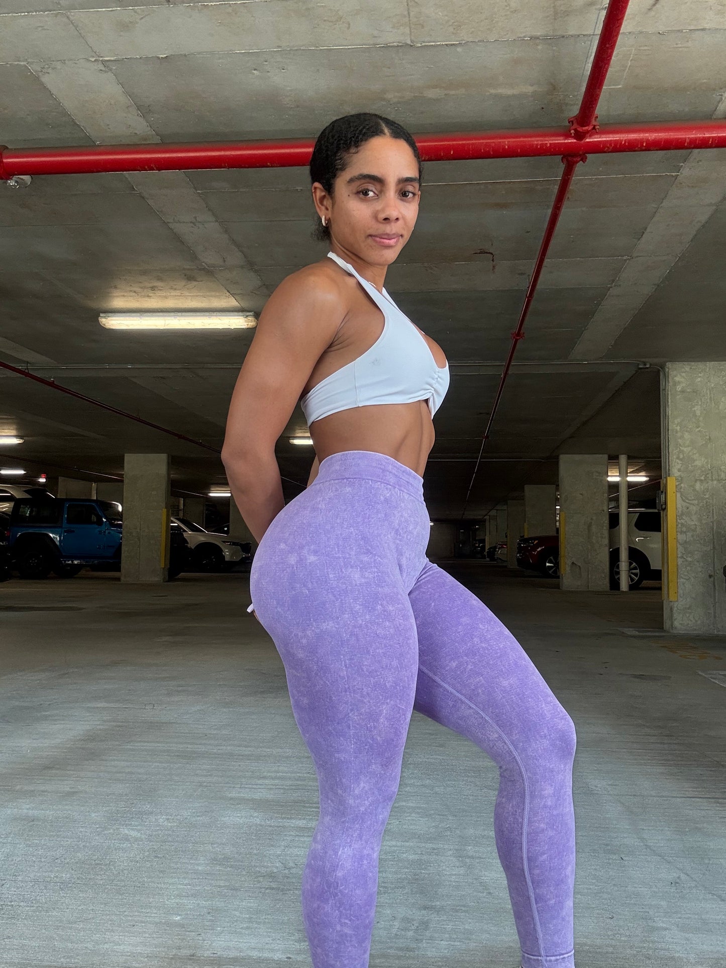 Leggins Lila Pastel
