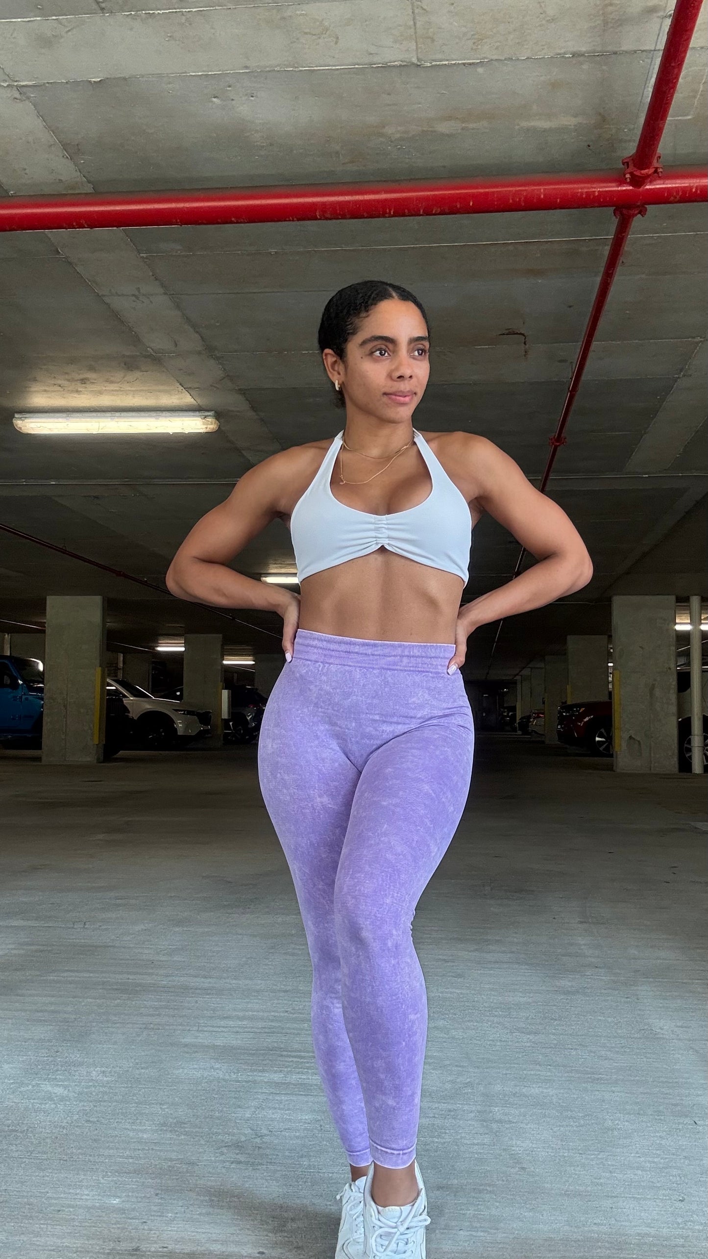 Leggins Lila Pastel