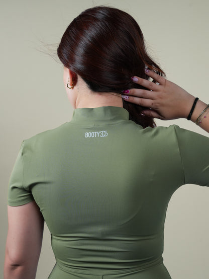 Jumper Clean Fit green