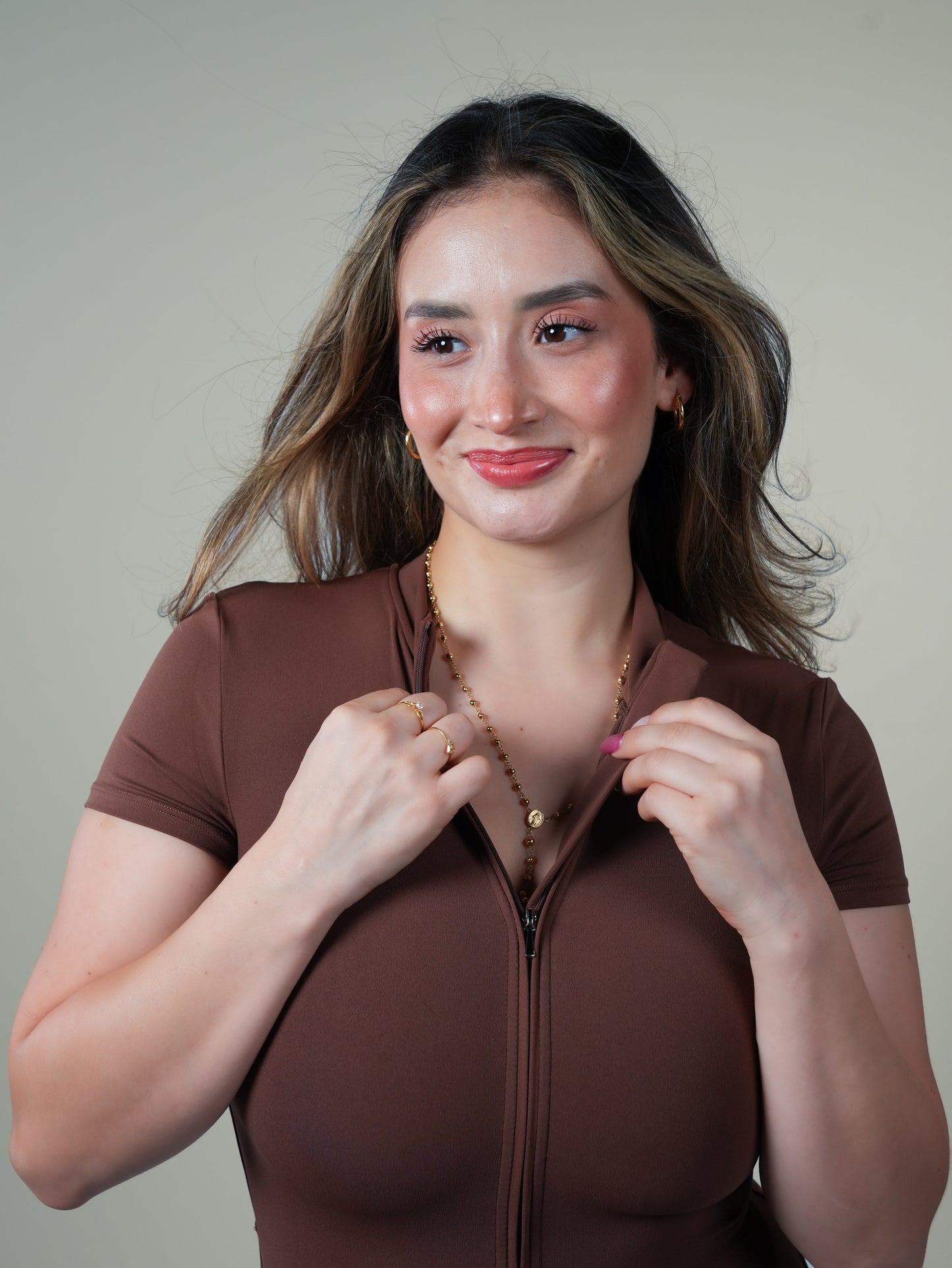 Jumper Clean Fit Brown