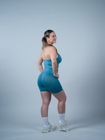 Set Workout Long Top Gray