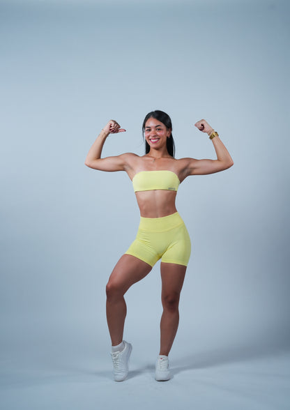 Set Workout Top Baby Yellow