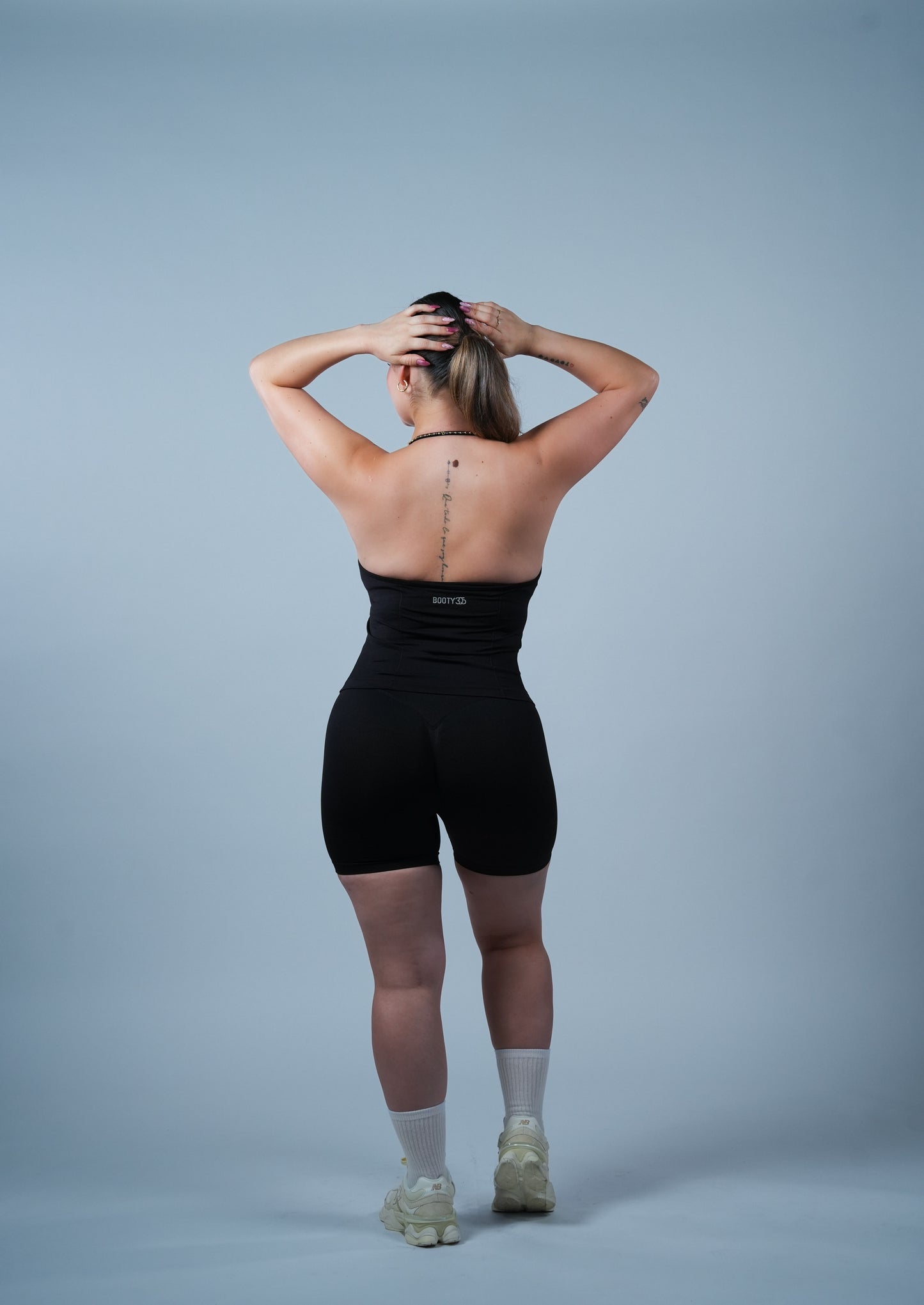 Set Workout Long Top Black